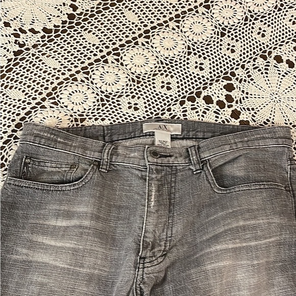 Armani exchange grey lightweight denim size 32 reg. New without tags - Picture 6 of 8